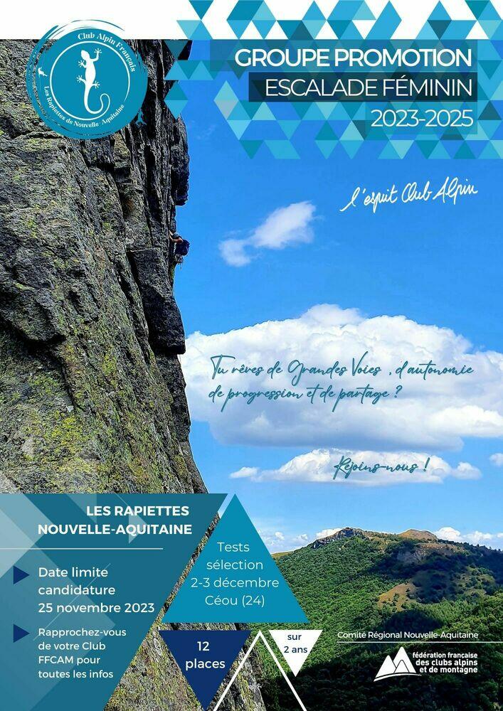 Froupe Promotion Escalade Féminin Froupe Promotion Escalade Féminin